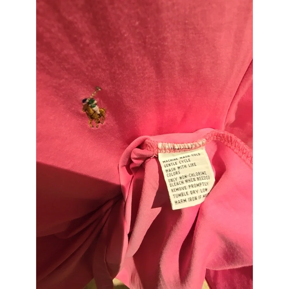 Polo Ralph Lauren Pima Cotton‎ Polo, Medium, Pink.